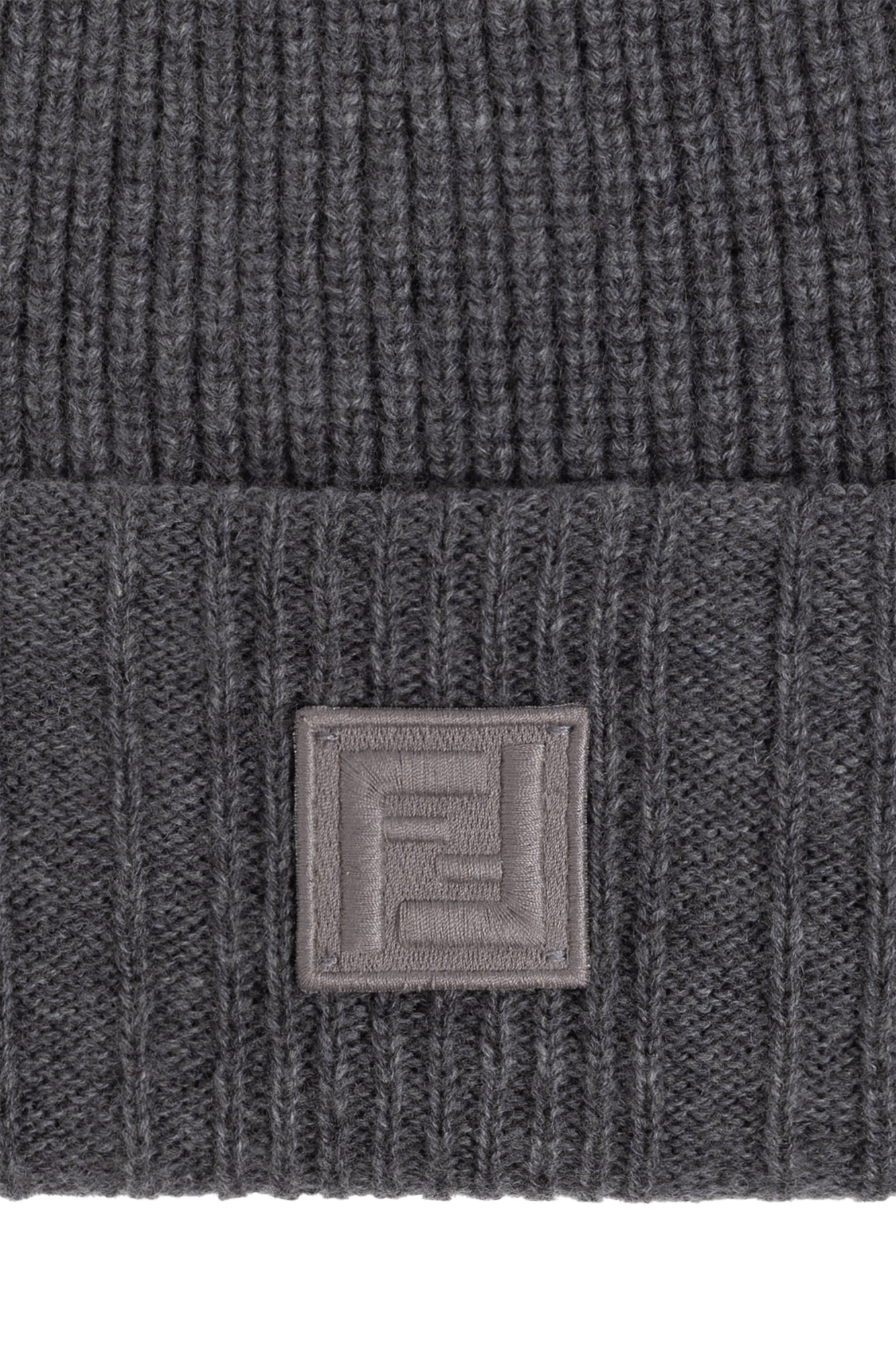 Fendi Wool hat with logo patch | Men's | Vitkac